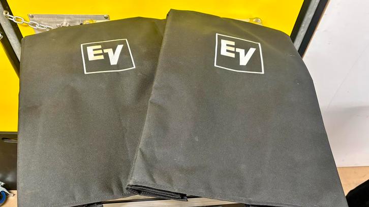 EV ZLX-12P Speakerhoezen (2 stuks)., Muziek en Instrumenten, Overige Muziek en Instrumenten, Gebruikt, Ophalen of Verzenden