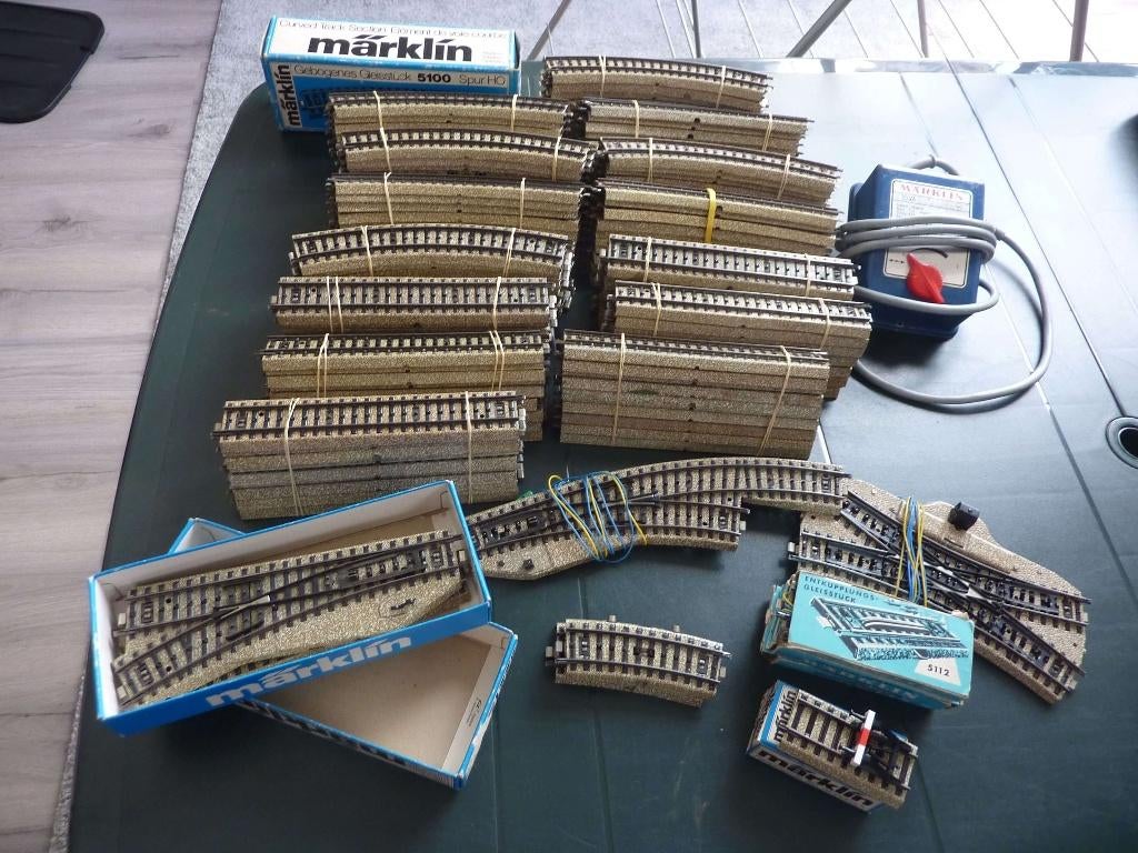 marklin rails, Hobby en Vrije tijd, Modeltreinen | H0, Wisselstroom, Gebruikt, Rails, Ophalen of Verzenden