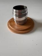 Vintage Verzilverd Potje - WMFN Gemerkt, Antiek en Kunst, Antiek | Goud en Zilver, Ophalen of Verzenden, Zilver