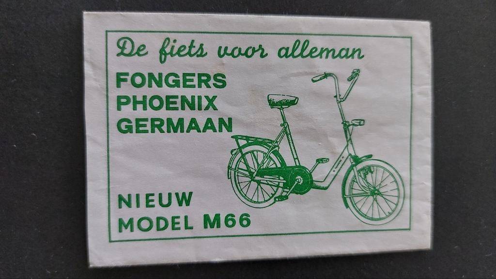 Fongers/Phoenix/Germaan De fiets voor alleman nieuw model, Verzenden, Nederland