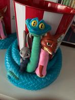 Zoopolis Popcorn Emmer met Figuren, Verzenden, Zo goed als nieuw