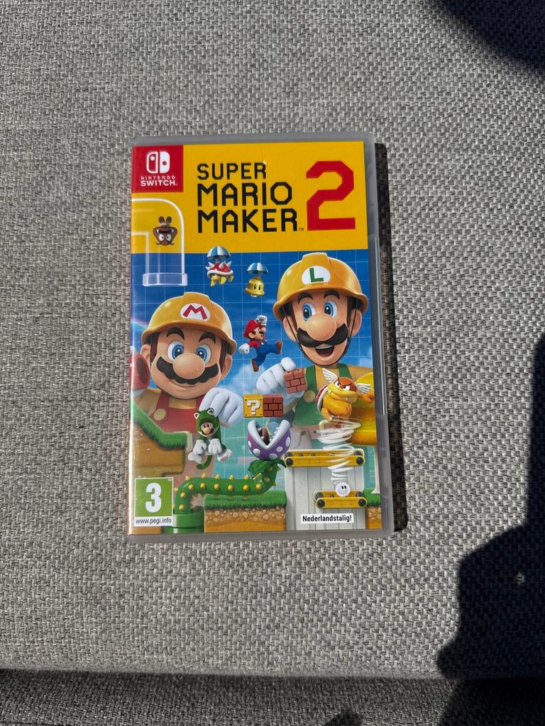 Super Mario Maker 2 - Nintendo Switch, Spelcomputers en Games, Games | Nintendo Switch, Zo goed als nieuw, Platform, 1 speler