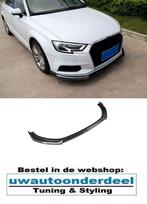 Carbon Look Spoiler Voorspoiler Splitter Voor Audi A3 8V Fac