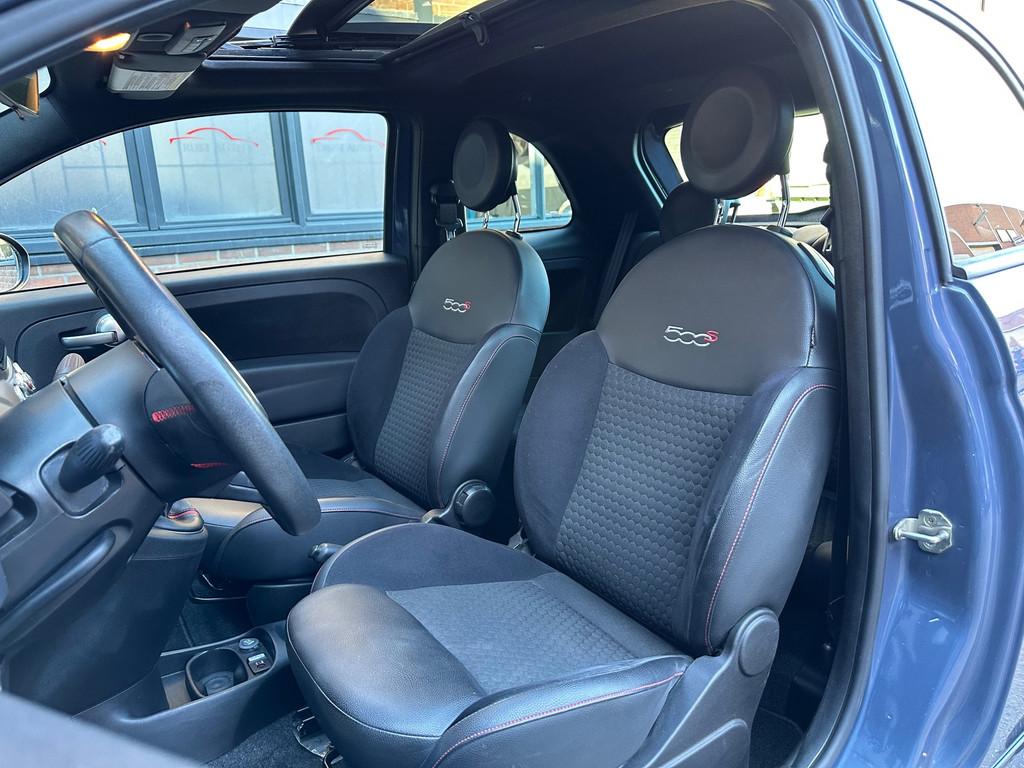 Fiat 500 0.9 TwinAir Lounge 500S|Carplay|Pano|Airco|Leder, Voorwielaandrijving, 86 pk, Gebruikt, 905 kg