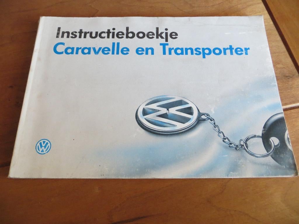 Instructieboek Volkswagen Transporter T4, VW Caravelle 1993, Ophalen of Verzenden