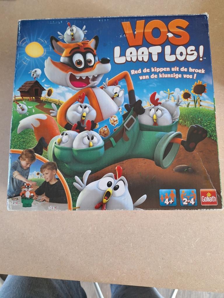 Vos Laat Los spel - Gratis af te halen, Hobby en Vrije tijd, Gezelschapsspellen | Bordspellen, Drie of vier spelers, Ophalen, Gebruikt