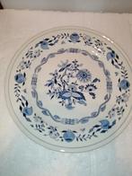 Wandbord, Boch Zwiebel Dekor, België, uit ca. 1910, Antiek en Kunst, Ophalen of Verzenden