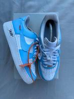 Custom Made Nike Air Force 1 Off White UNC - Maat 43, --, Blauw, Ophalen of Verzenden, --