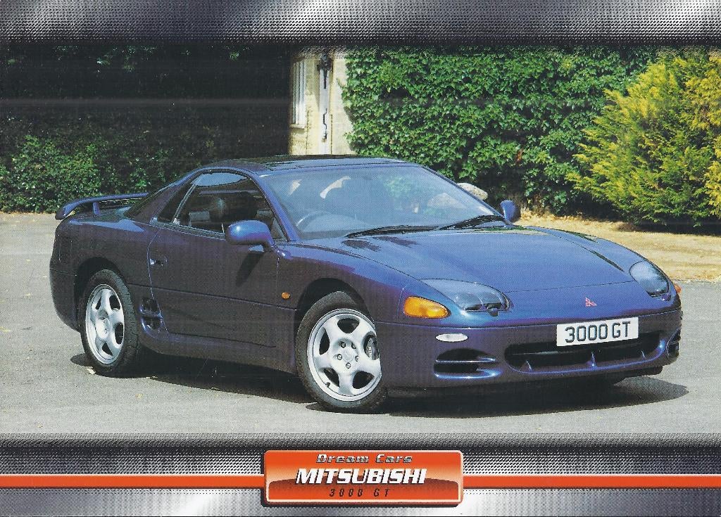 Ma10 foto mitsubishi 3000 gt -- ( afmeting 28 cm x 20 cm ) -, Ophalen of Verzenden, 1980 tot heden, Zo goed als nieuw, Overige onderwerpen