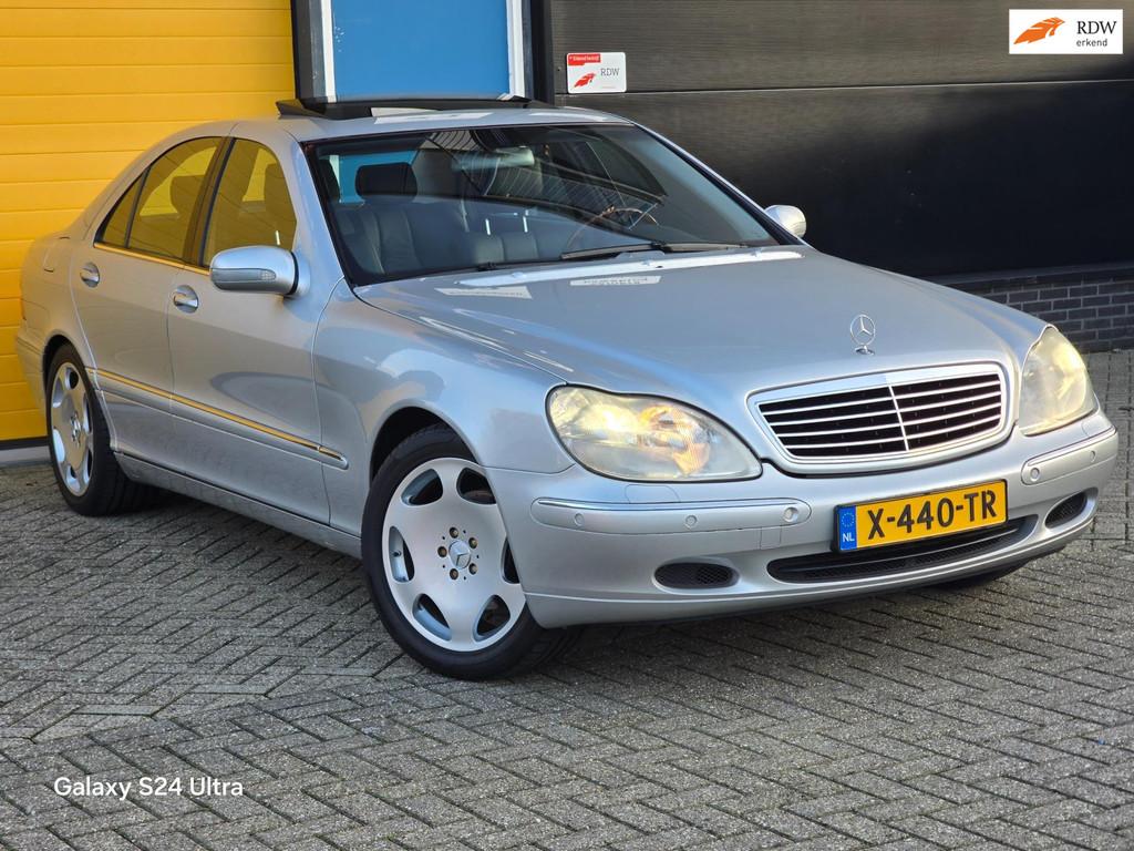 Mercedes-Benz S-klasse 320 / AUT / Leder / Stoelverkoeling /, Auto's, Automaat, Achterwielaandrijving, Gebruikt, 1670 kg