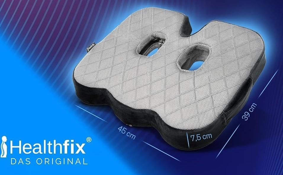 Orthopedisch/ergonomisch zitkussen (merk Healthfix), Diversen, Verpleegmiddelen, Ophalen, Zo goed als nieuw