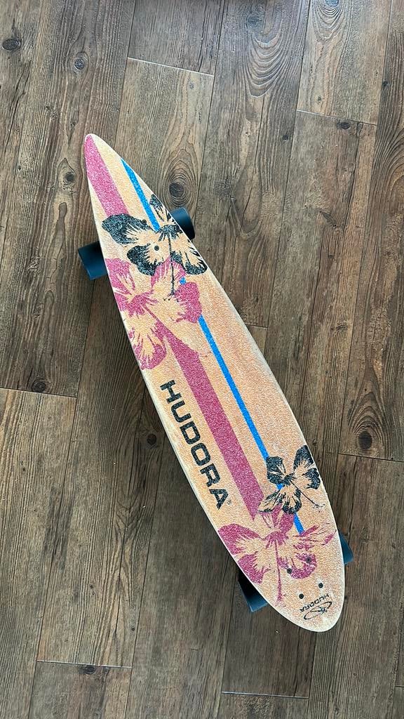 Hudora longboard, Sport en Fitness, Skateboarden, Ophalen, Gebruikt, Skateboard, Longboard