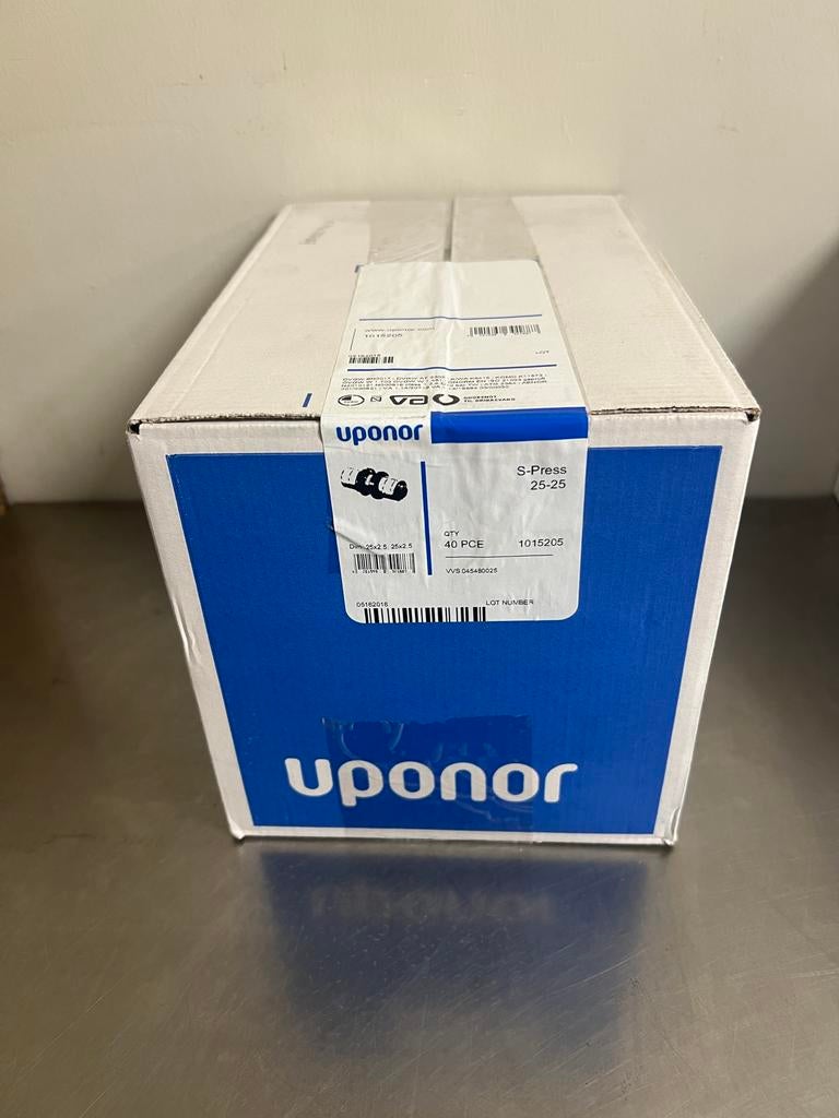 Uponor S-Press 25-25 sok 40 stuks Nieuw partij zie foto’s, Ophalen, Nieuw, Overige typen
