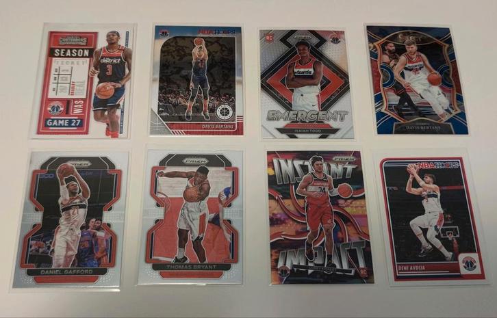 NBA basketbal kaarten Washington Wizards, Hobby en Vrije tijd, Verzamelkaartspellen | Overige, Ophalen of Verzenden