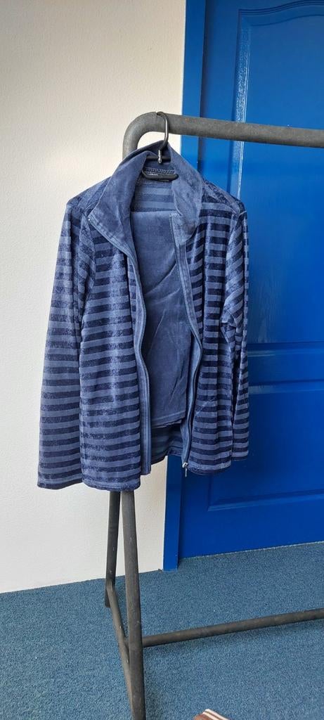 Pastunette Huispak Donkerblauw Velours Badstof Maat 44, Kleding | Dames, Huispakken, Blauw, Maat 42/44 (L), Ophalen of Verzenden