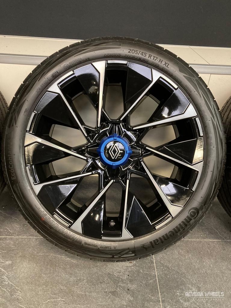 17” originele Renault Clio V velgen + banden 4x100 403002478, Gebruikt, -, -, Banden en Velgen