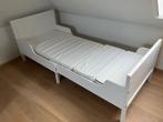 IKEA SUNDVIK meegroeibed met matras en lattenbodem, Gebruikt, 70 tot 85 cm, 180 cm of meer, Ophalen