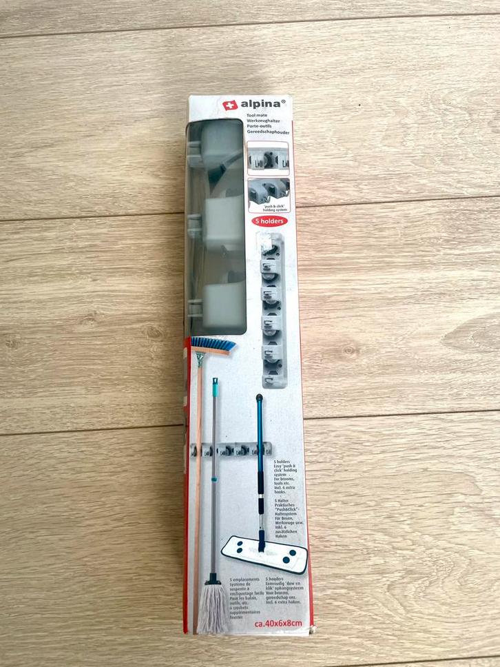 Alpina Toolmate Gereedschapshouder duw en klik ophangsysteem, Doe-het-zelf en Verbouw, Overige Doe-het-zelf en Verbouw, Nieuw