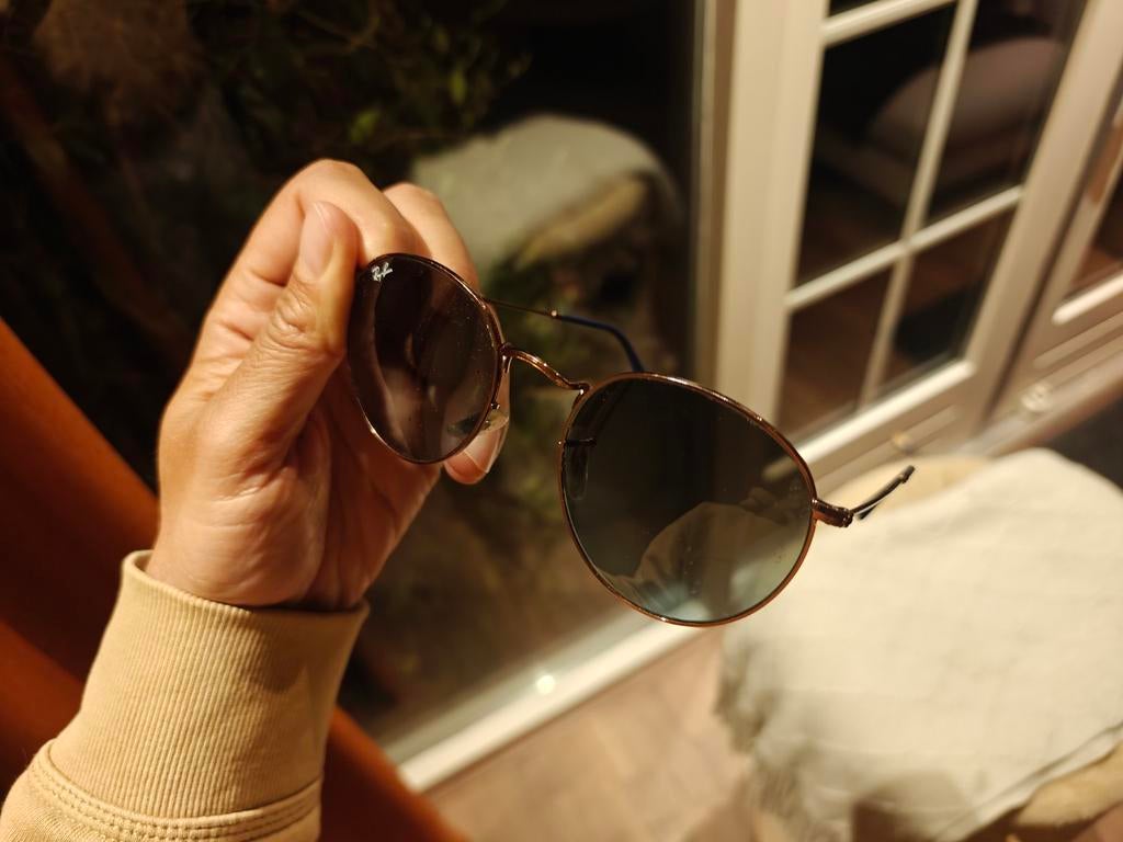 Ray-Ban Ronde Zonnebril, Zonnebril, Overige kleuren, Ophalen of Verzenden, Zo goed als nieuw