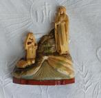 Beeldje verschijning Maria in Lourdes, Ophalen of Verzenden, Gebruikt, Beeld(je), Christendom | Katholiek