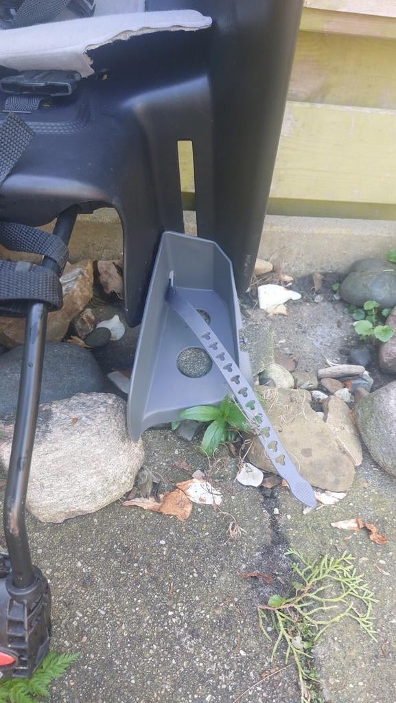 Fietszitje Polisport van LIDL, Fietsen en Brommers, Ophalen, Voetsteuntjes