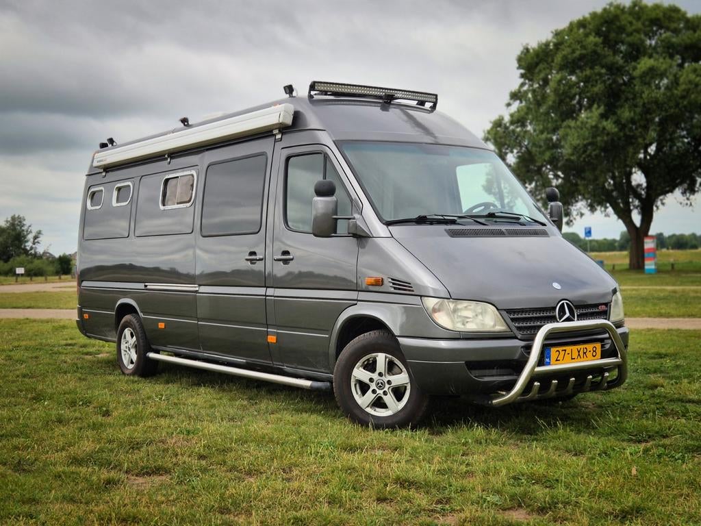 Mercedes sprinter 313 buscamper L4 camper, Caravans en Kamperen, Campers, Buscamper of Camperbus, Tot en met 2, Particulier, Mercedes