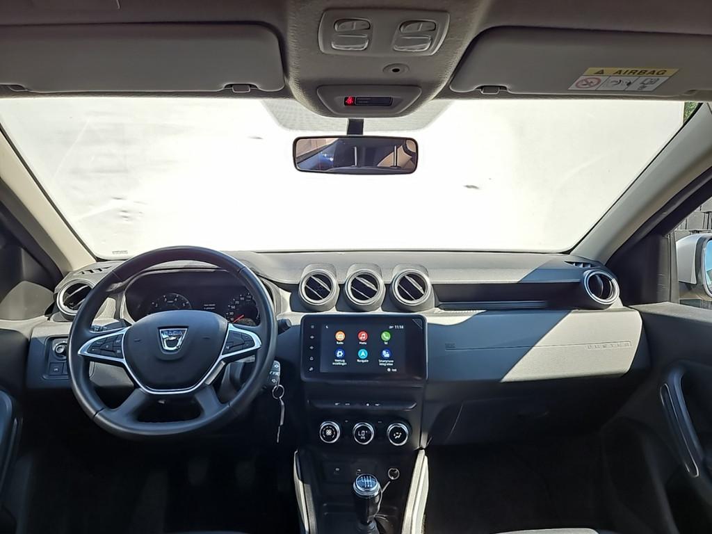 Dacia Duster 1.0 TCe Bi-Fuel Prestige NAVI / CRUISE / CAMERA, Auto's, Voorwielaandrijving, Gebruikt, Euro 6, Zwart
