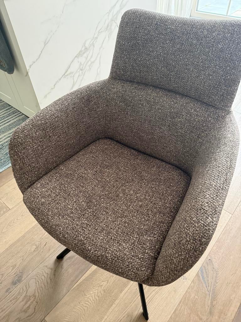 6 Nieuwe Sanders Wonen Eettafelstoelen, Ophalen, Overige kleuren, Nieuw, Stof