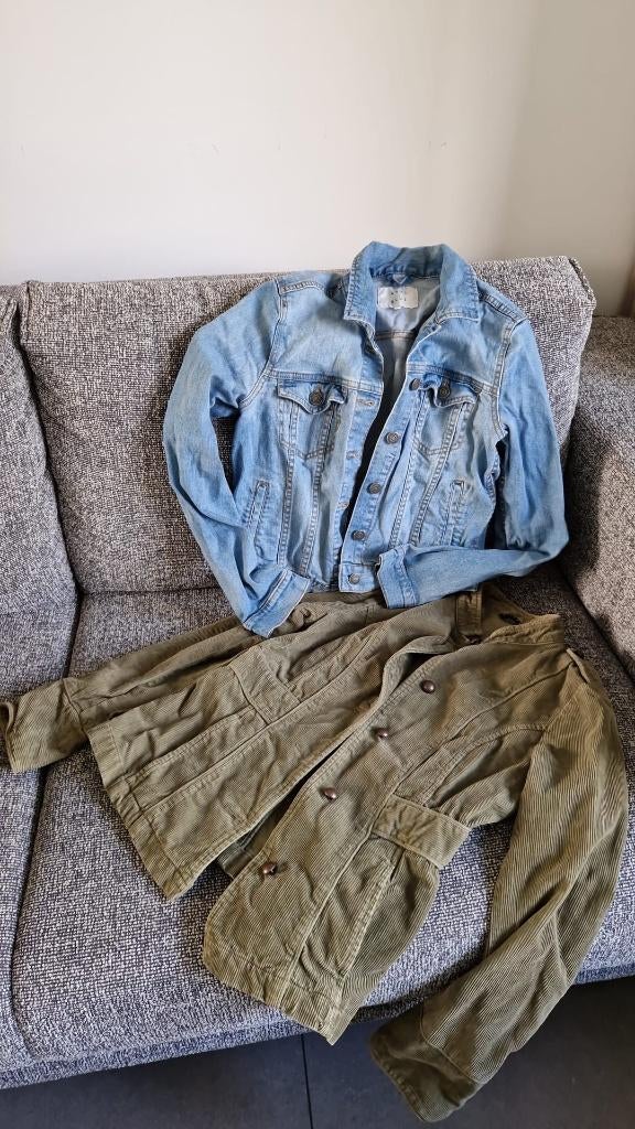 2x Jacket, 1x Sisley, 1x AntiBlue, Blauw, Ophalen of Verzenden, Maat 36 (S), Onbekend