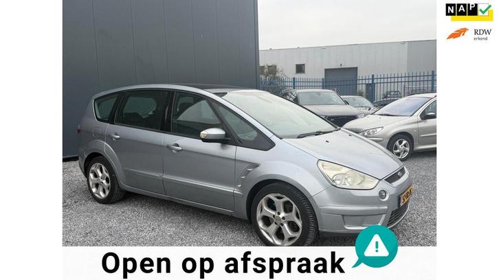Ford S-Max 2.5-20V Turbo PANO!APK!KOOPJE!, Auto's, Ford, Bedrijf, Te koop, S-Max, ABS, Airbags, Airconditioning, Boordcomputer