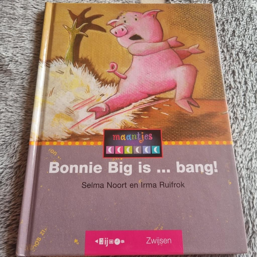 Bonnie Big is bang! - Maantjes serie - Veilig leren lezen 10, Ophalen of Verzenden, Zo goed als nieuw, Selma Noort en Irma Ruifrok