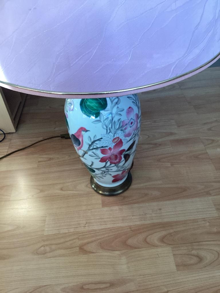 Vaaslamp, Huis en Inrichting, Lampen | Tafellampen, Ophalen, Zo goed als nieuw, 50 tot 75 cm