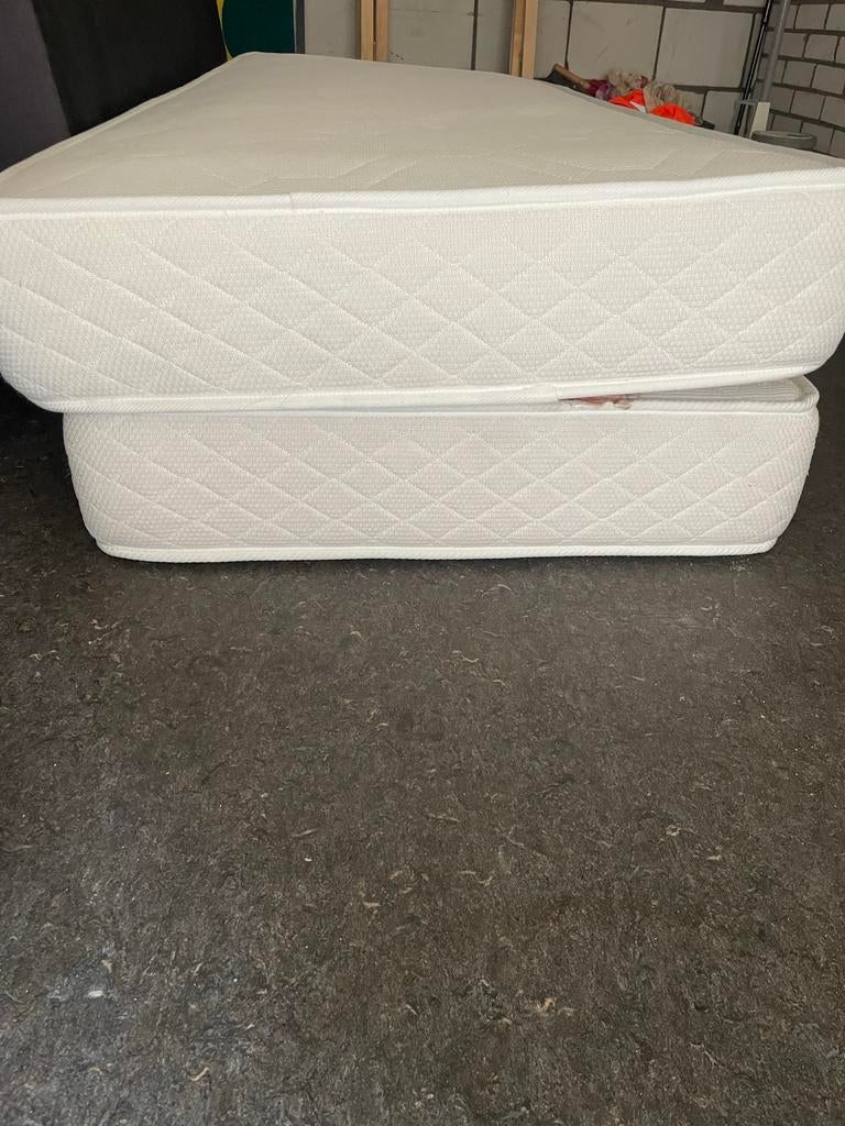 2 Nieuwe matrassen 80x200, Ophalen, Eenpersoons, Nieuw, 80 cm