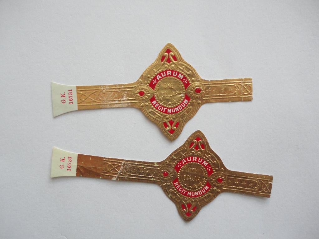 sigarenbandjes 100= 2st, Ophalen of Verzenden, Sigarenbandjes