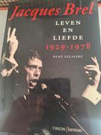 R. Seghers - Jacques Brel, Boeken, Kunst en Cultuur, Ophalen of Verzenden, Zo goed als nieuw, R. Seghers