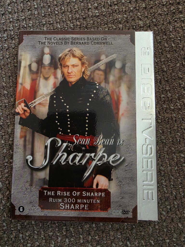 Te Koop: DVD Sharpe The Rise of Sharpe met Sean Bean, Cd's en Dvd's, Dvd's | Tv en Series, Vanaf 6 jaar, Ophalen of Verzenden