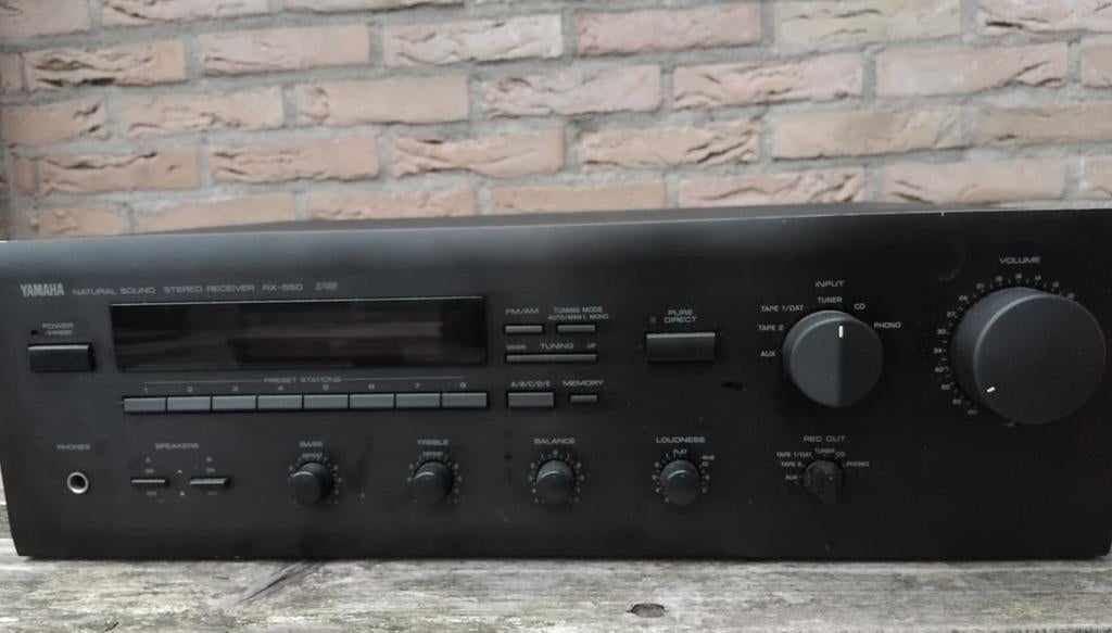Yamaha stereo receiver, Gebruikt, Yamaha, Ophalen of Verzenden, 60 tot 120 watt