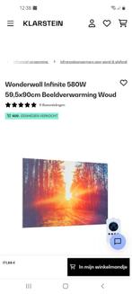 Infraroodverwarming 580 watt. Ophalen uit Dokkum., Ophalen