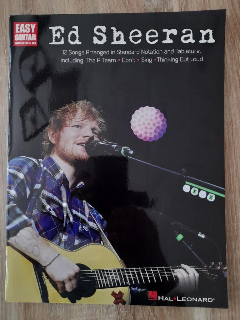 Bladmuziek gitaar ed sheeran, Gitaar, Ophalen of Verzenden, Zo goed als nieuw, Artiest of Componist