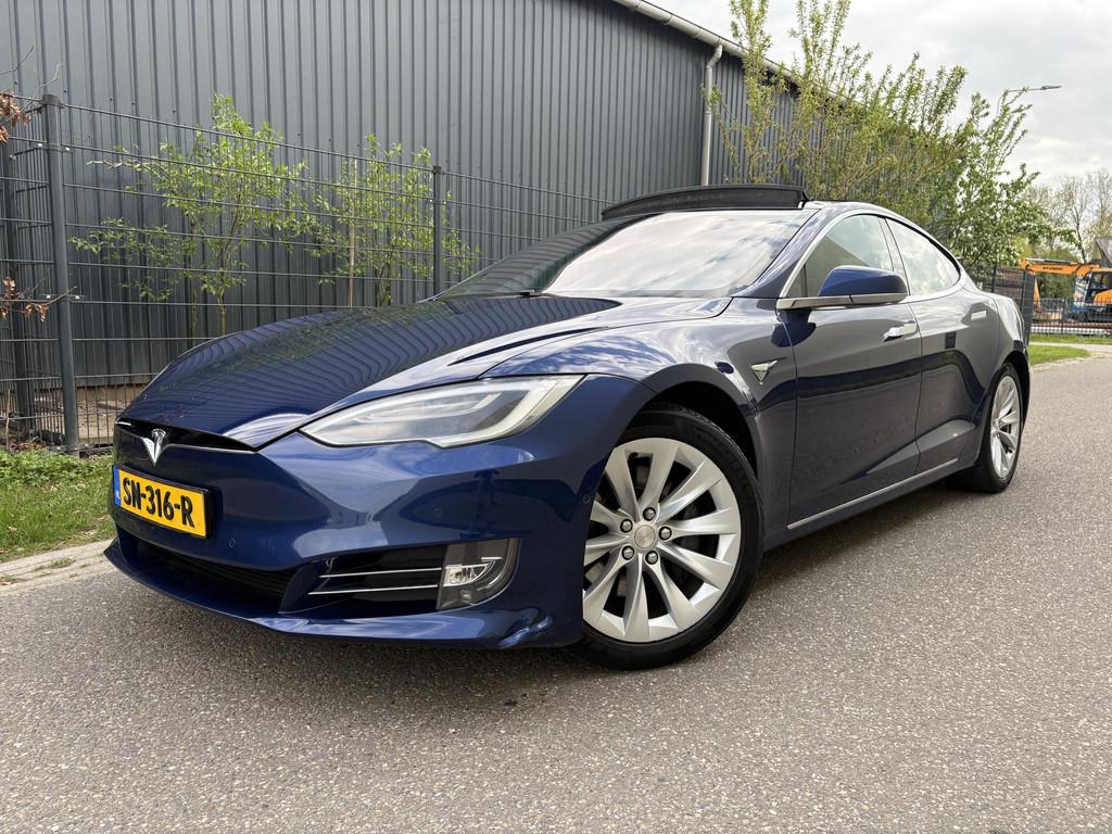 Tesla Model S 75D Base / AUTOMAAT / PANORAMDAK / FREE SUPERC, Auto's, Tesla, Gebruikt, Electronic Stability Program (ESP), Origineel Nederlands