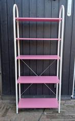 Boekenkast meidenkamer roze planken, Ophalen