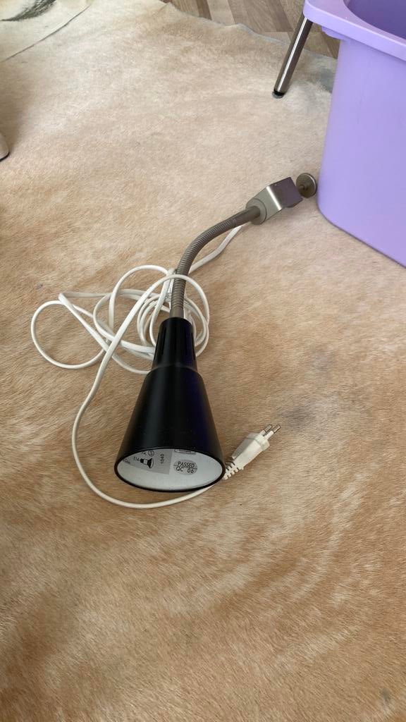 Vintage ikea klemspot, Huis en Inrichting, Lampen | Tafellampen, Ophalen, Zo goed als nieuw, Minder dan 50 cm