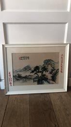 Oud Chinees schilderij, Ophalen of Verzenden