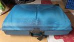 Carlton koffer blauw, Ophalen, Gebruikt, Hard kunststof, Slot