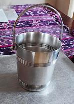 Zeldzaam Christofle Biarritz Verzilverd Ijsemmer, Ophalen of Verzenden