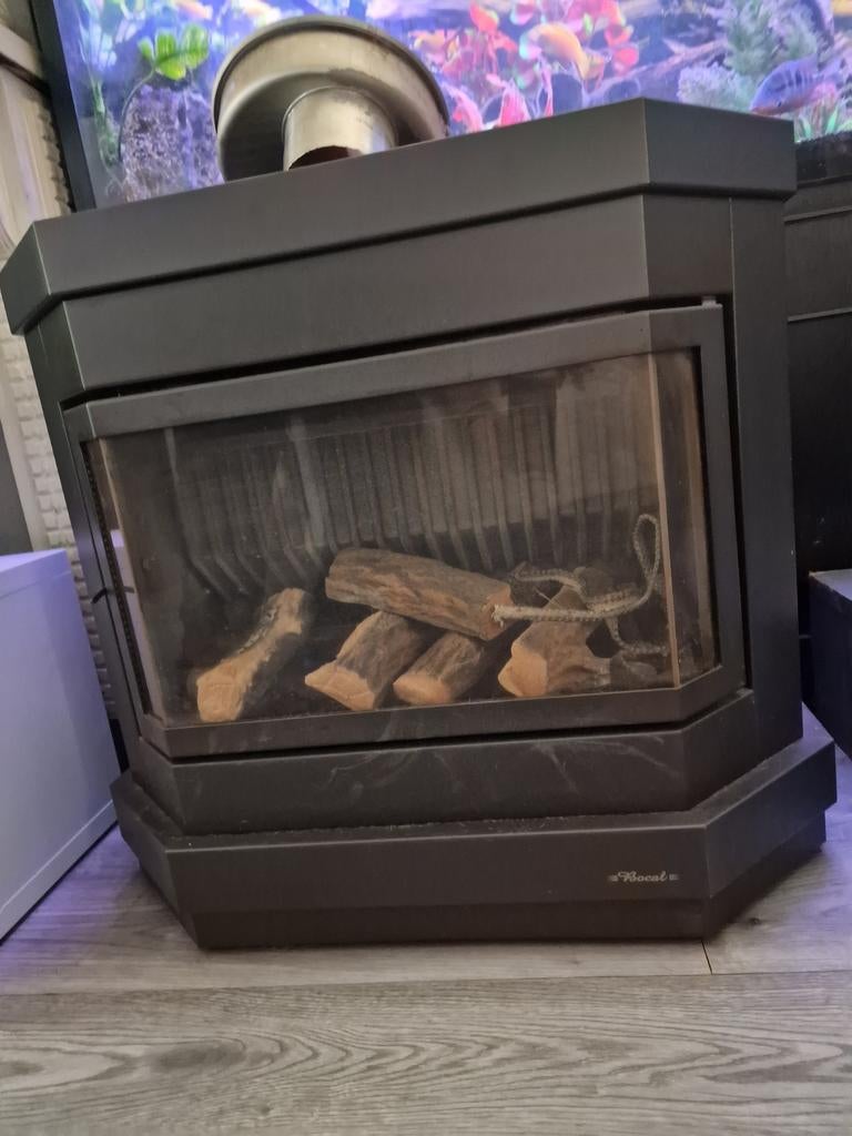 Te Koop gaskachel, Gebruikt, Gas, Ophalen of Verzenden, Vrijstaand