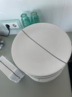 Grote borden en sushi schaaltjes met modern design, Ophalen, Keramiek, Zo goed als nieuw, Bord(en)