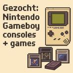 Gezocht: Nintendo Gameboy consoles + games (ook defect)!, 1 speler, Ophalen of Verzenden, Zo goed als nieuw, Vanaf 3 jaar
