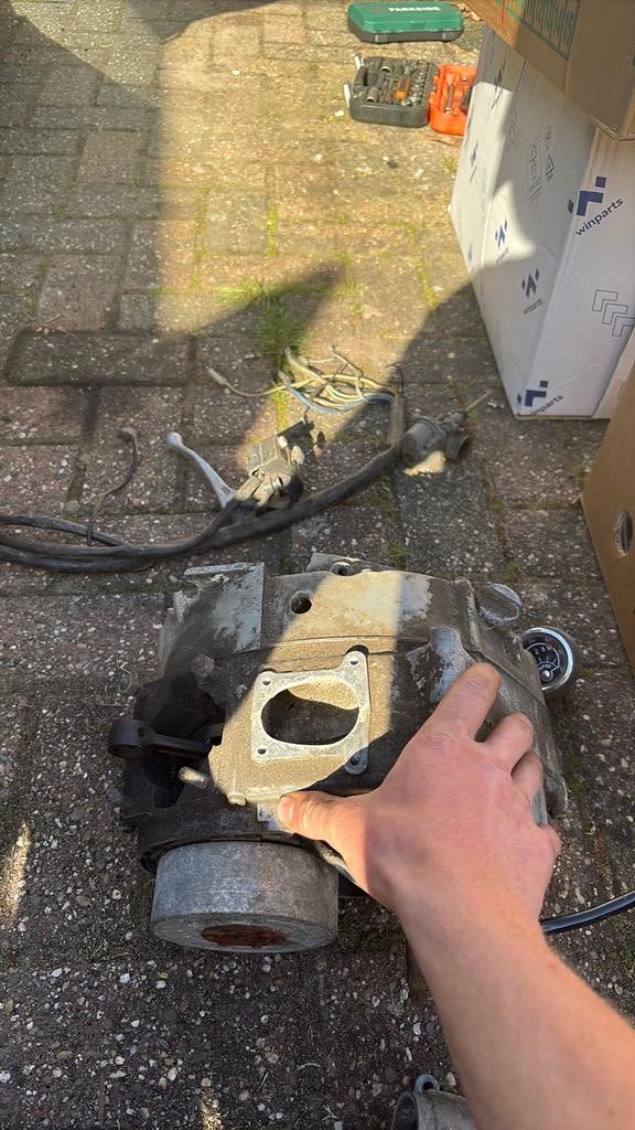 Kawasaki f3 motorblok, Ophalen of Verzenden