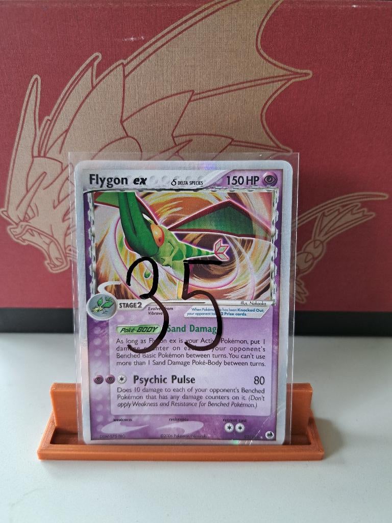 Flygon EX 92/101 dragon frontiers	 € 35,00, Ophalen of Verzenden, Zo goed als nieuw, Losse kaart